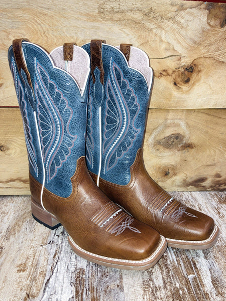 Ariat women's boots store blue