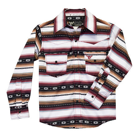 Boys CH Striped Aztec Chili Shirt