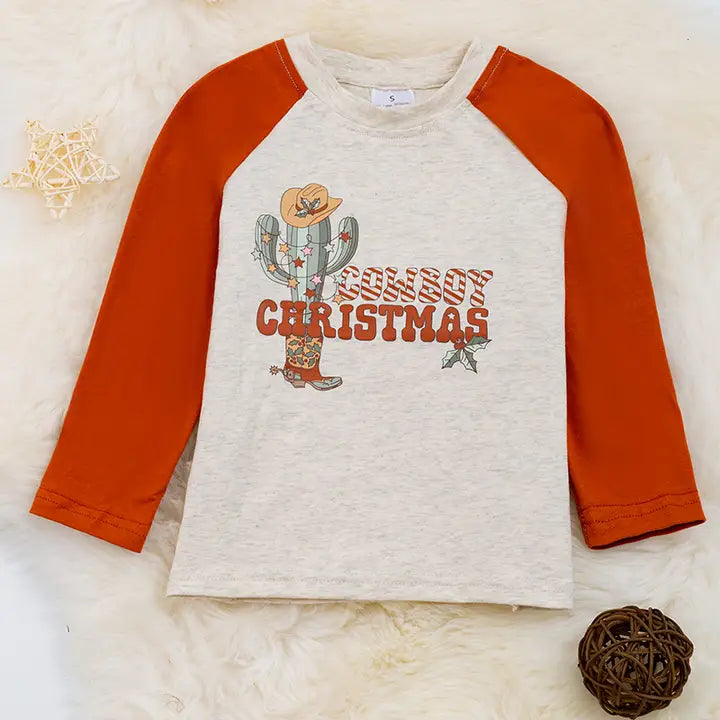 Boy's Howdy Christmas Shirt