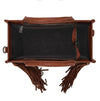 Trinity Ranch Floral Tooled Fringe CC Tote/ Crossbody