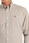 Mens Cinch Fall Plaid Button Down Shirt