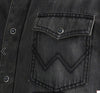 Wrangler Retro Men's Washed Black Western Shirt