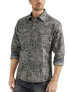 Men’s Wrangler Retro Blk Floral Shirt