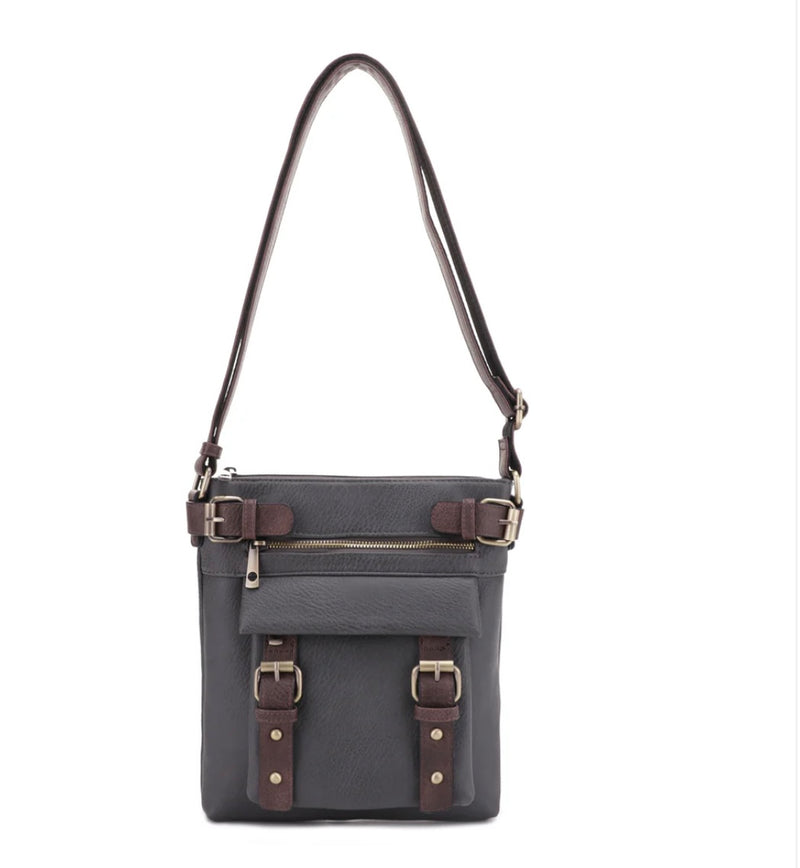 Hannah Concealed Carry Lock and Key Crossbody