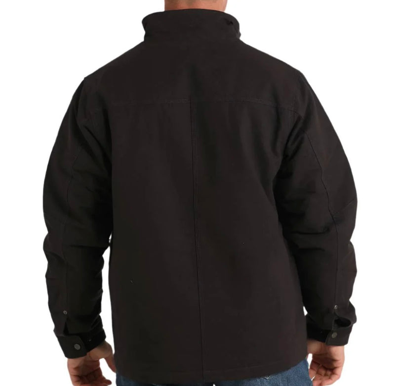 Cinch Mens Concealed Carry Canvas Jacket in Brown