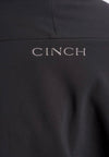 Cinch Mens Black & Grey Logo Concealed Carry Bonded Jacket