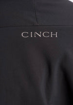 Cinch Mens Black & Grey Logo Concealed Carry Bonded Jacket