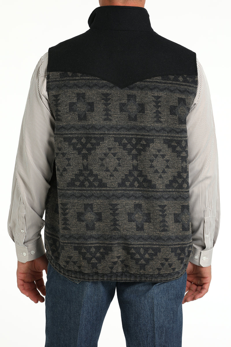 Men's Cinch CC Wooly Aztec Print Vest