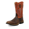 Men's Twisted X Orange/BRN Tech Boots