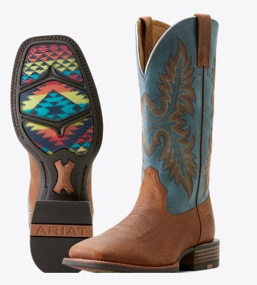 Ariat Apparel & Accessories Men's Ariat Brown/Blue Huson Boot
