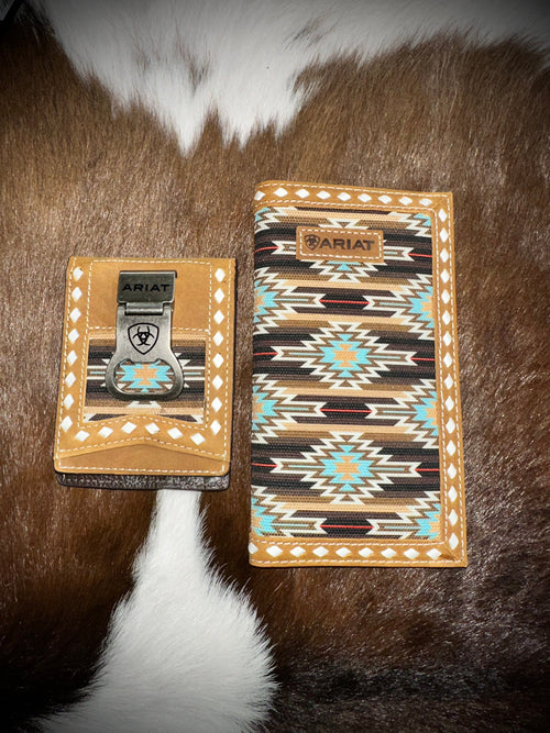 Ariat Ariat Aztec Money Clip and Rodeo Wallet