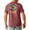 Ariat Men's Shirts Men's Ariat Burg Heather Logo Tee