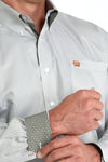 CINCH Apparel & Accessories Men's Cinch LS Olive Pinstripe