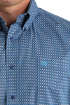 Cinch Apparel & Accessories Men's  Cinch LS Royal Print