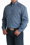 Cinch Apparel & Accessories Men's  Cinch LS Royal Print