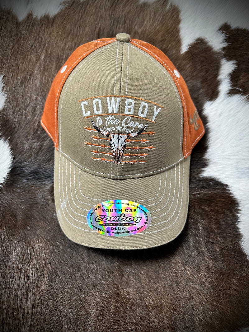 Cowboy Hardware Youth “Cowboy to the Core” Cowboy Hardware Ball Cap