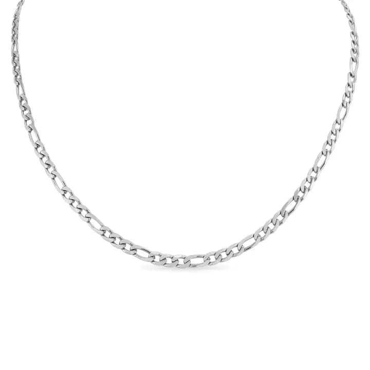 Faire Apparel & Accessories Men's Stainless Steel Figaro Chain Necklaces