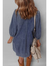 Little Daisy Closet Apparel & Accessories Women's Denim V-Neck Dress
