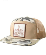M&F Apparel & Accessories Ariat Bootstitch Camo Khaki Hat