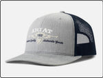 M&F Apparel & Accessories Ariat Grey/Navy 1993 Hat