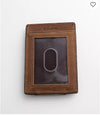 M&F Ariat Leather/Canvas Money Clip