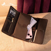 Montana West Apparel & Accessories Montana West Brown Cut Out Embroidered wallet