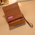Montana West Apparel & Accessories MW Brown Concho Embroidery Wallet
