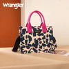 Montana West Apparel & Accessories Wrangler CC Pink/Navy Cowprint Tote