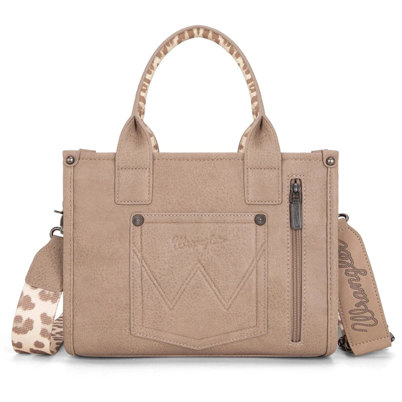 Montana West Apparel & Accessories Wrangler Tan Leopard Print CC Purse