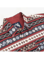 Rodeo Clothing Apparel & Accessories Men's LS Burg Aztec Snap Shirt