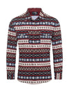 Rodeo Clothing Apparel & Accessories Men's LS Burg Aztec Snap Shirt