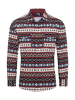 Rodeo Clothing Apparel & Accessories Men's LS Burg Aztec Snap Shirt