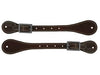 Shiloh Tack horse tack Cherry Adult Leather Spur Straps