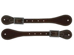 Shiloh Tack horse tack Cherry Adult Leather Spur Straps