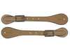 Shiloh Tack horse tack Light Brown Adult Leather Spur Straps