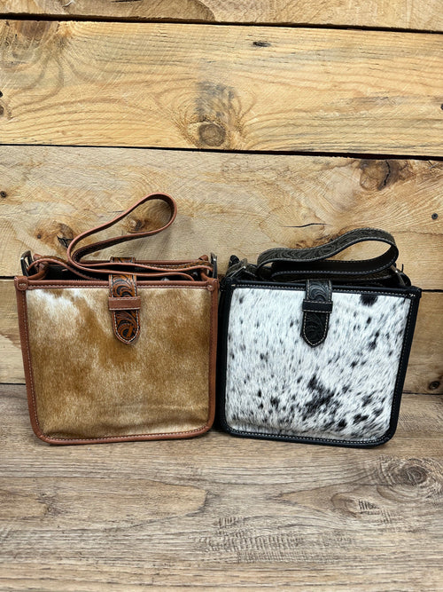 Trinity Ranch Cowhide Purse – Twisted T Western & More