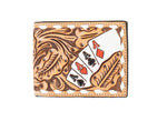 Twisted T Western & More 3D Mens Bifold Hand Painted Ace Cards