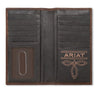 Twisted T Western & More Ariat Bullhide Bootstitch Logo Rodeo and Bifold Wallet
