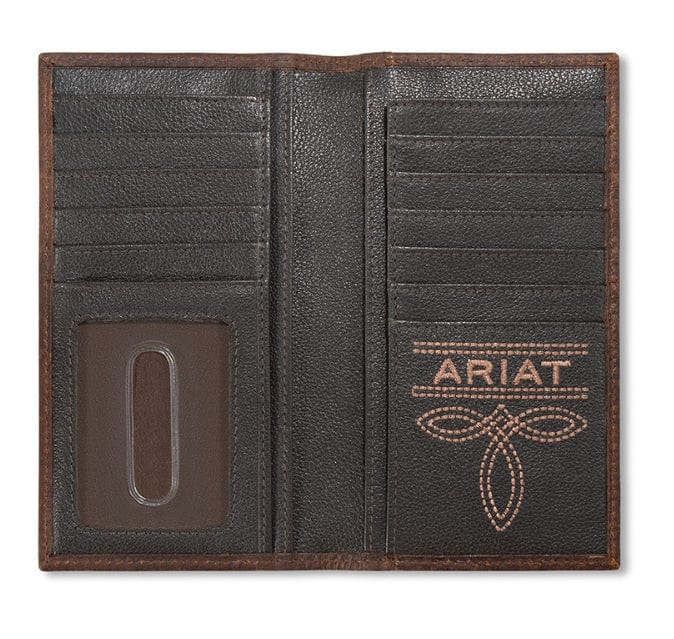 Twisted T Western & More Ariat Bullhide Bootstitch Logo Rodeo and Bifold Wallet