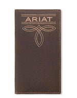 Twisted T Western & More Ariat Bullhide Bootstitch Logo Rodeo and Bifold Wallet