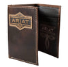 Twisted T Western & More Ariat Front Leather Patch Wallet