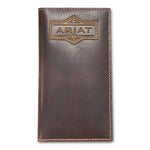 Twisted T Western & More Rodeo Ariat Front Leather Patch Wallet