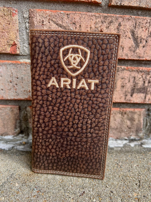 Twisted T Western & More Ariat Pebble Leather Wallet