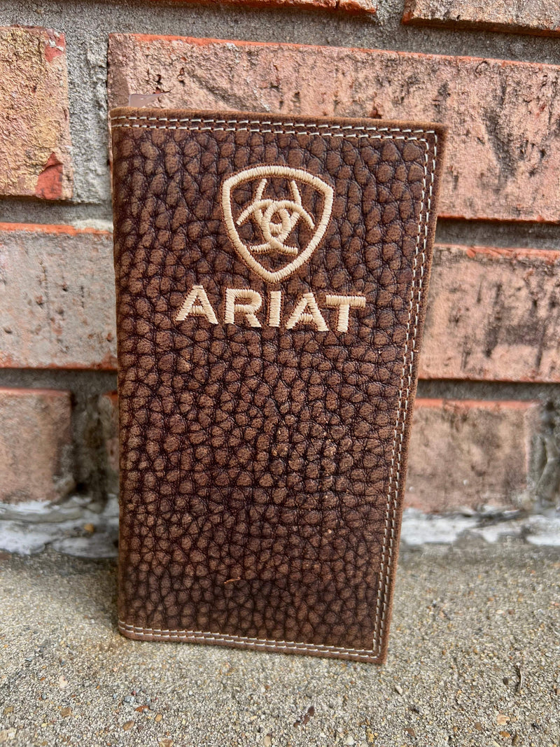 Twisted T Western & More Ariat Pebble Leather Wallet
