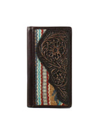 Twisted T Western & More Rodeo Wallet Ariat Tooled Aztec Tri-Fold Wallet