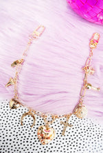 Twisted T Western & More At the Heart of it All Gold Handbag Chain