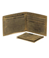 Twisted T Western & More Auburn Tigers Vintage Tan Leather Bifold Waller