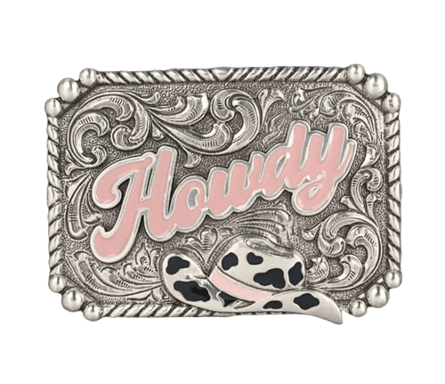 Twisted T Western & More Blazin Roxx Girls Howdy Rec Buckle