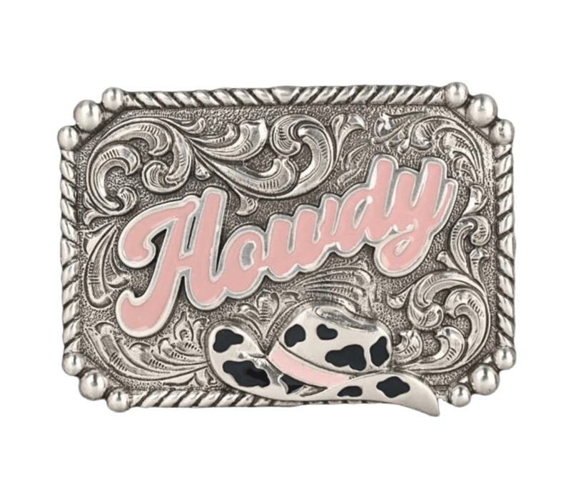 Twisted T Western & More Blazin Roxx Girls Howdy Rec Buckle