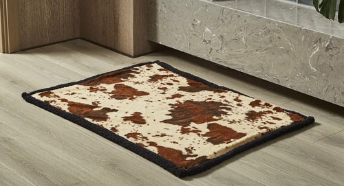 Twisted T Western & More Brown Cowhide Pet Blanket